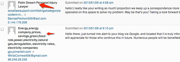 Understanding and Catching Blog (Comment) Spam Understanding and Catching Blog (Comment) Spam